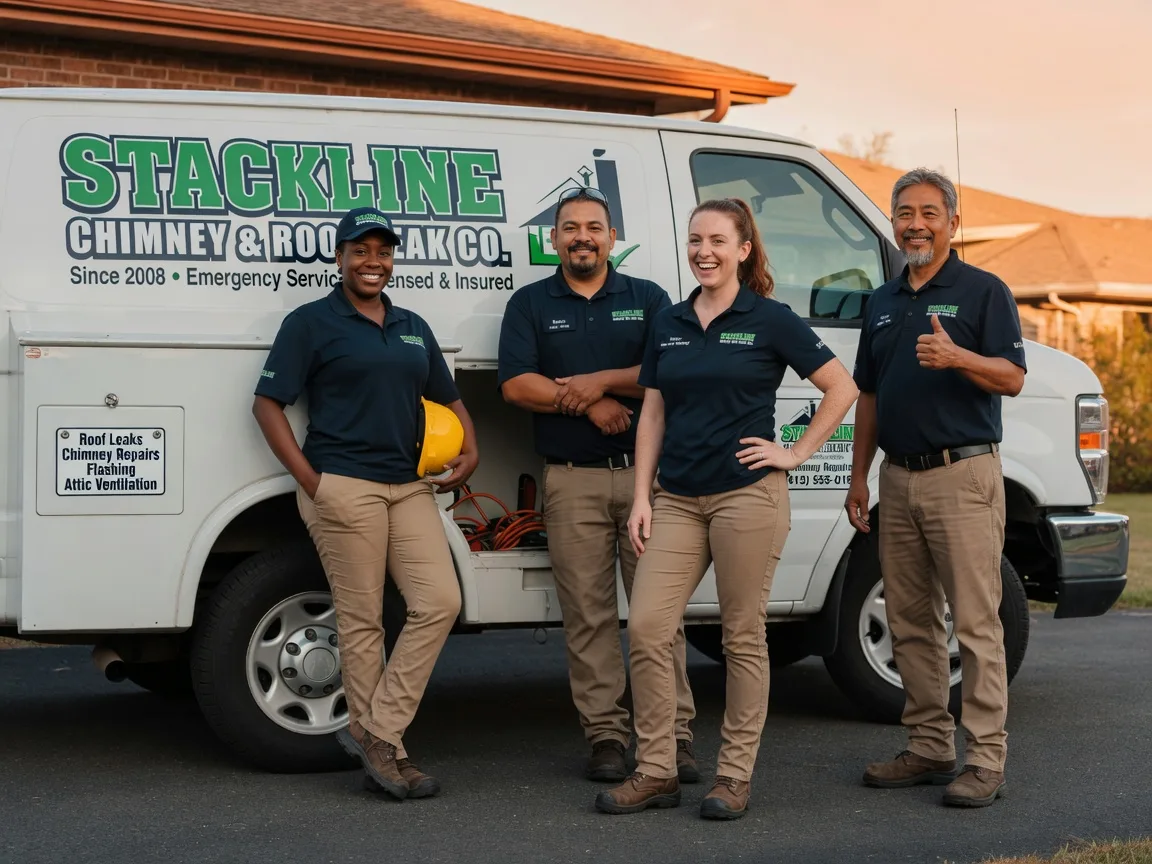 Chimney flashing repair company in Stratford, WI